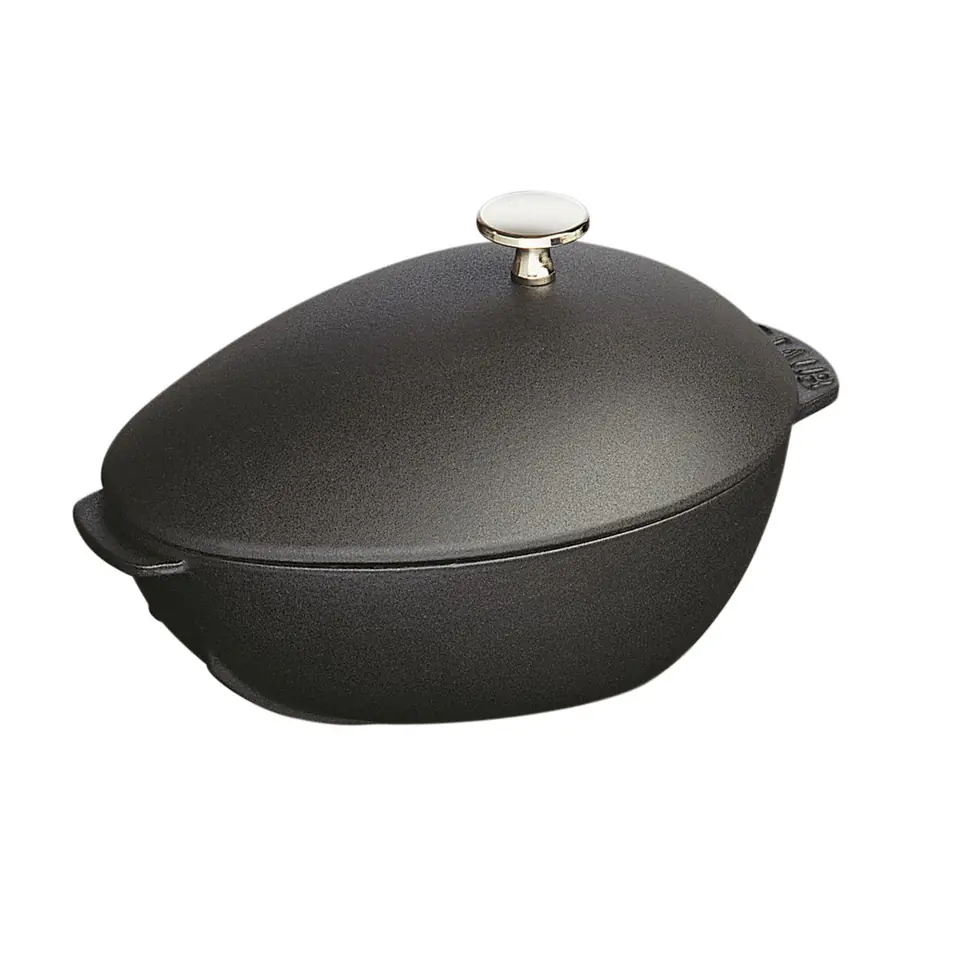 ⁨ZWILLING STAUB SPECIAL COCOTTE MUSSEL POT BLACK 2 L Casserole baking dish⁩ at Wasserman.eu