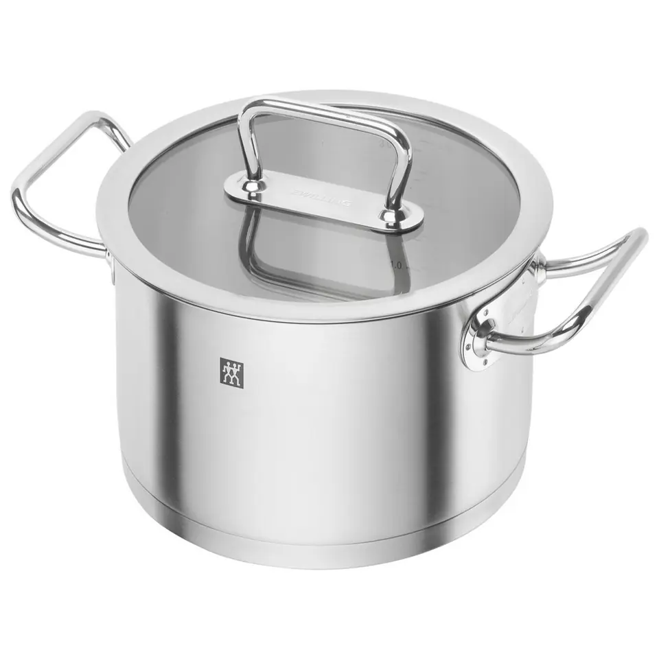 ⁨Tall pot with lid Zwilling Pro - 3.5 ltr⁩ at Wasserman.eu