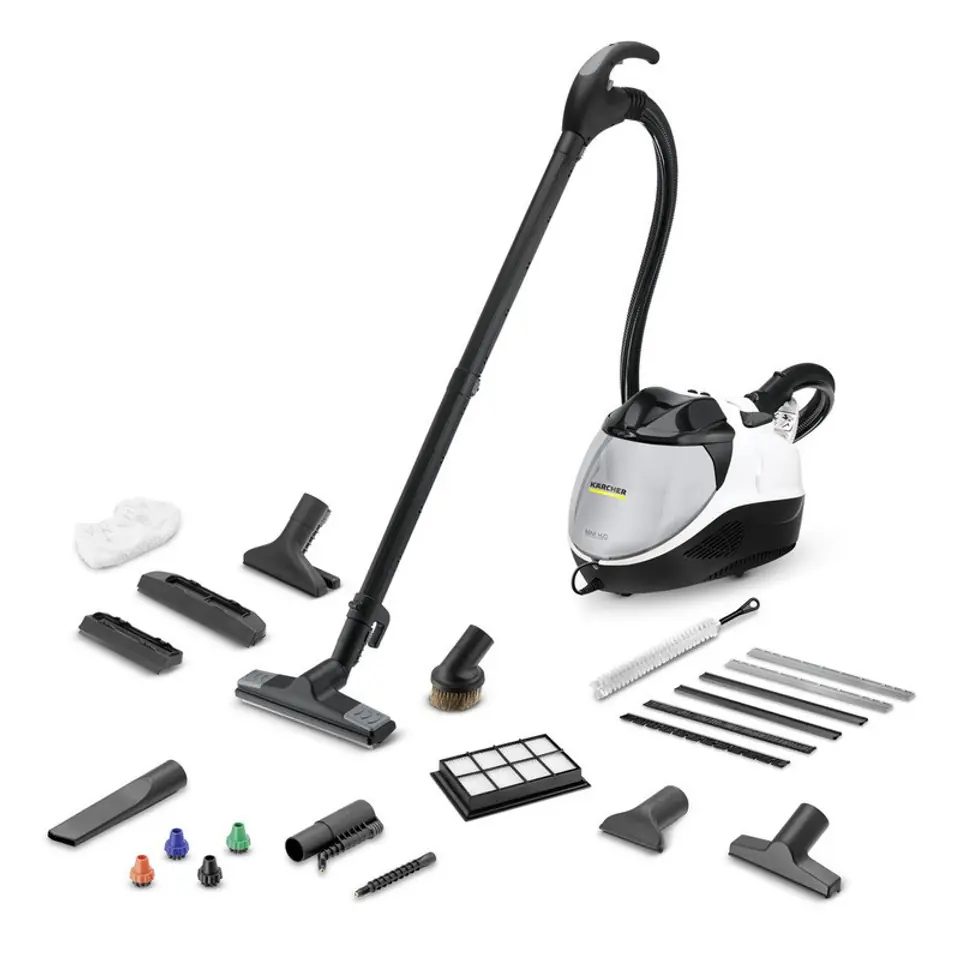 ⁨Kärcher SV 7 Cylinder steam cleaner 0.5 L 2200 W Black, Grey, White⁩ at Wasserman.eu