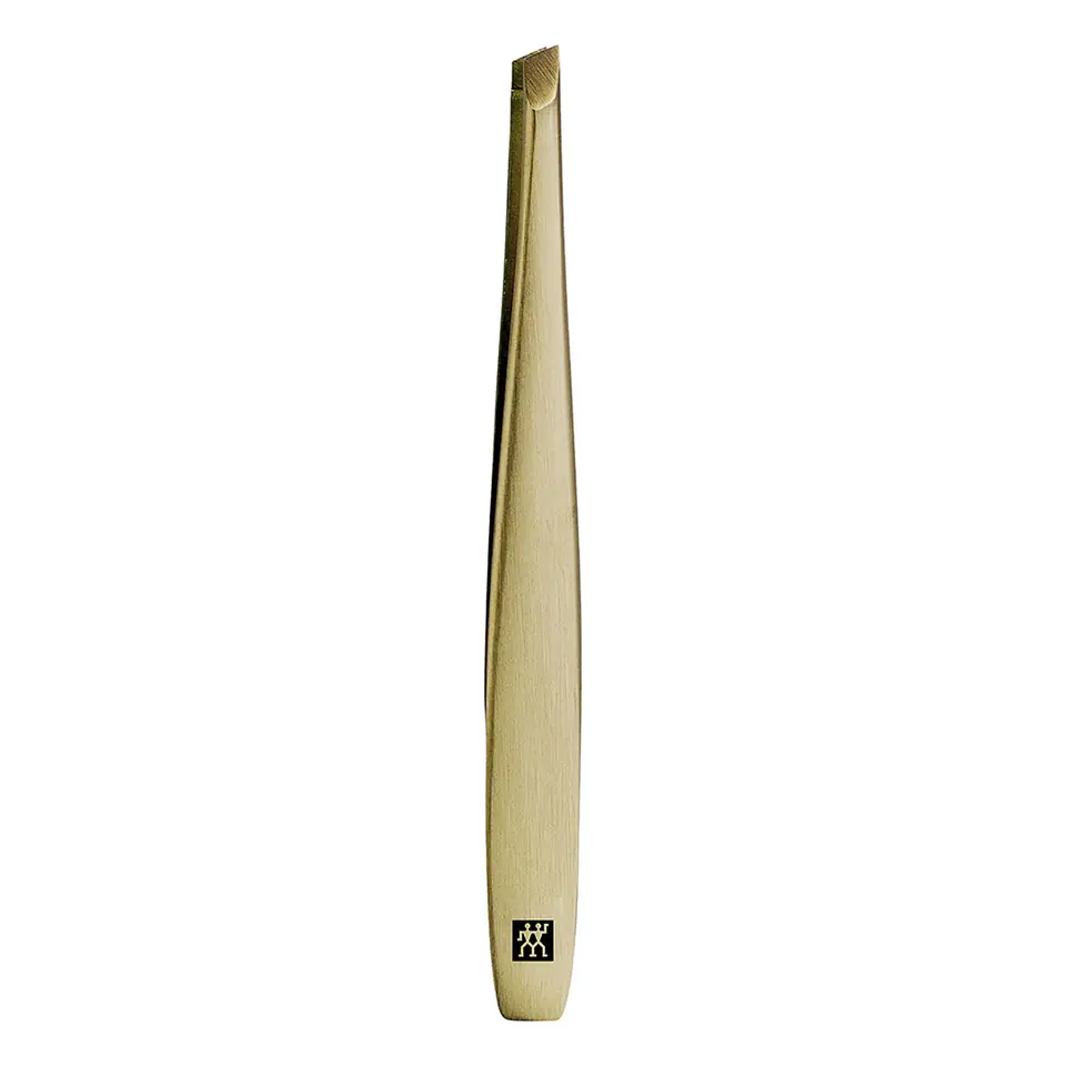 ⁨Pęseta ukośna ZWILLING 78280-101-0 Twinox złota 10 cm⁩ w sklepie Wasserman.eu