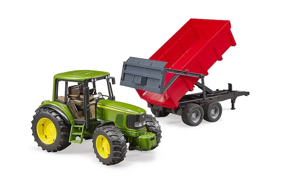 Tractor John Deere 6920 Tipping trailer at Wasserman.eu