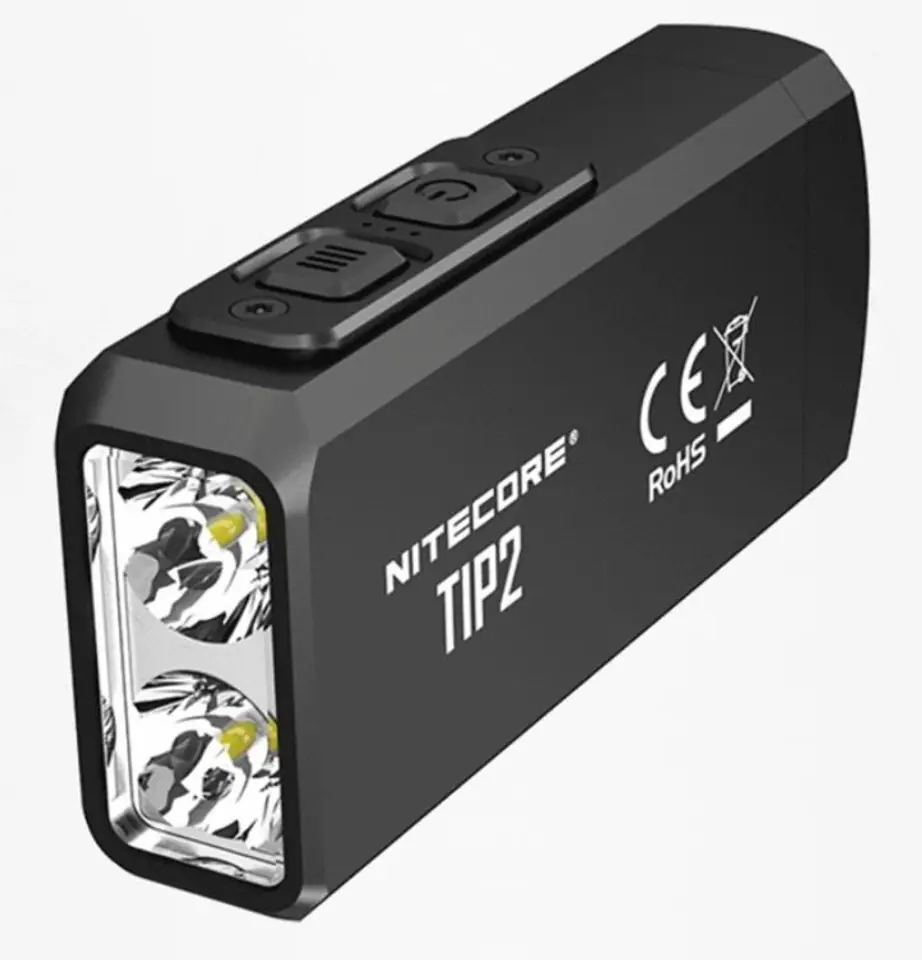 ⁨Nitecore TIP2 Black Hand flashlight LED⁩ at Wasserman.eu