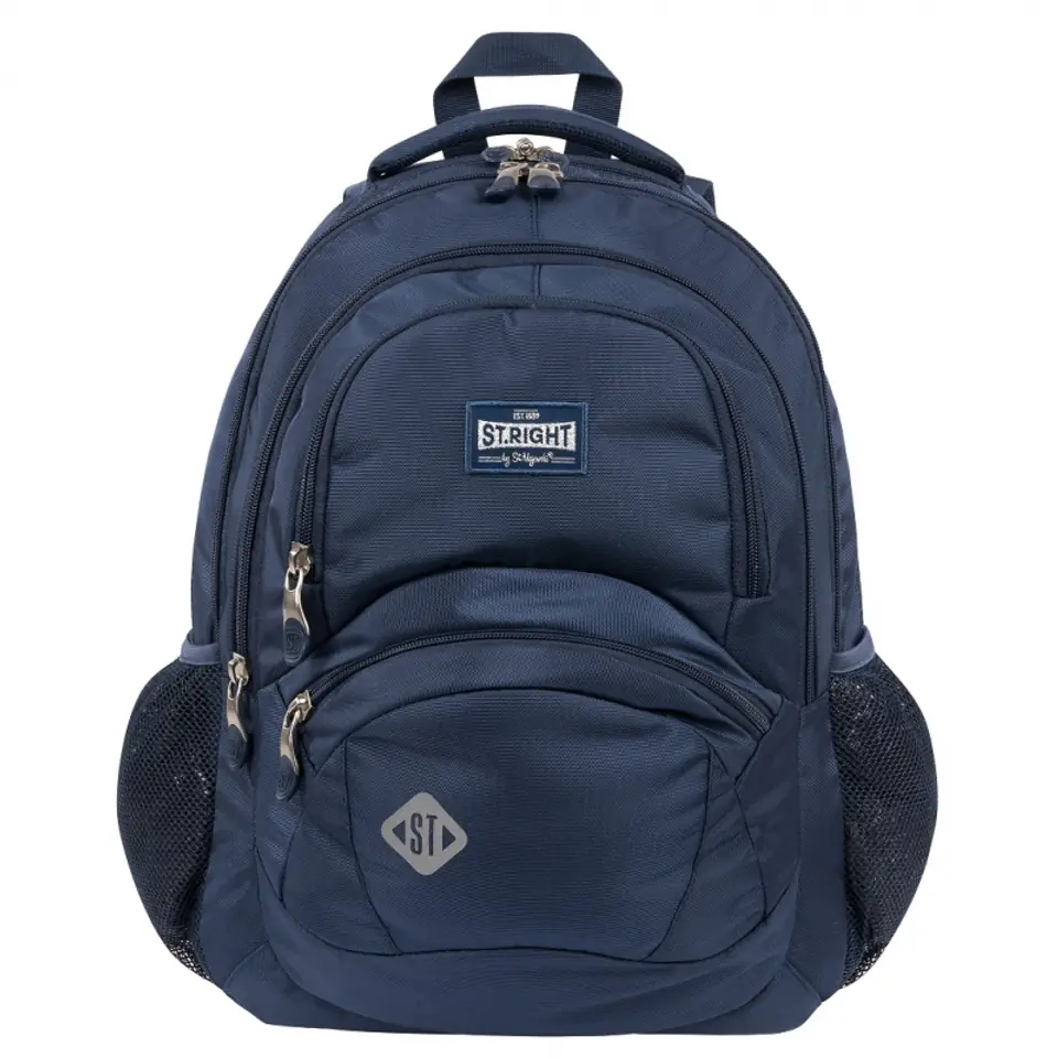 ⁨4-compartment backpack ST. RIGHT BP-05 St.Navy Blue Vintage⁩ at Wasserman.eu