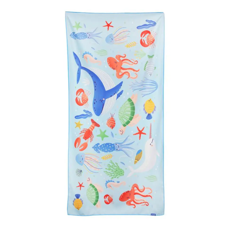 ⁨Ręcznik szybkoschnący Spokey Kiddy (kolor Wielokolorowy, rozmiar 80x160cm)⁩ w sklepie Wasserman.eu