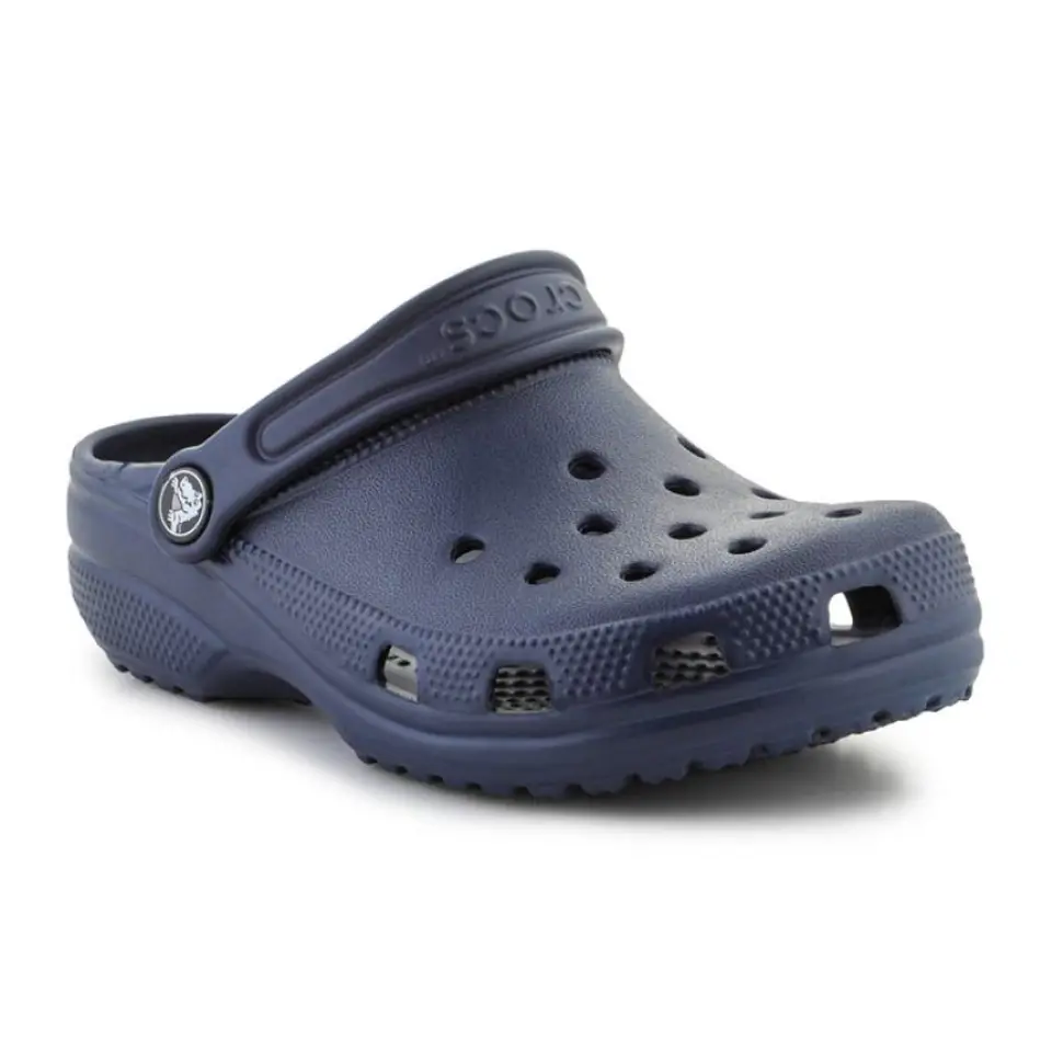 ⁨Klapki Crocs Classic Clog Kids 206991 (kolor Granatowy, rozmiar EU 37/38)⁩ w sklepie Wasserman.eu
