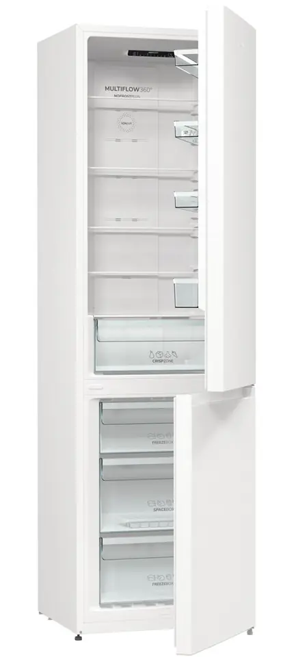 ⁨Chłodziarko-zamrażarka GORENJE NRK6202EW4⁩ w sklepie Wasserman.eu