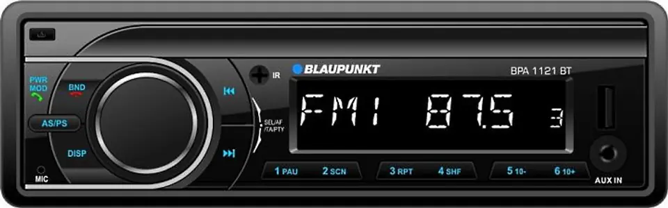 ⁨PS Car radio BLAUPUNKT BPA 1121BT USB/BT (1LM)⁩ at Wasserman.eu