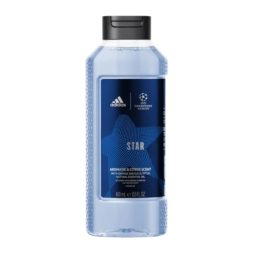 ⁨Adidas Uefa Champions League Star Edition aromatyczny żel pod prysznic 400ml⁩ w sklepie Wasserman.eu
