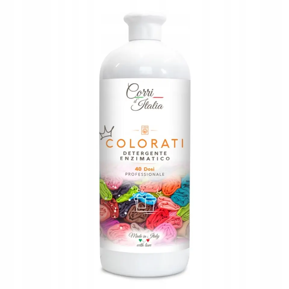 ⁨Corri d'Italia Płyn do prania Colorati 1000ml⁩ w sklepie Wasserman.eu