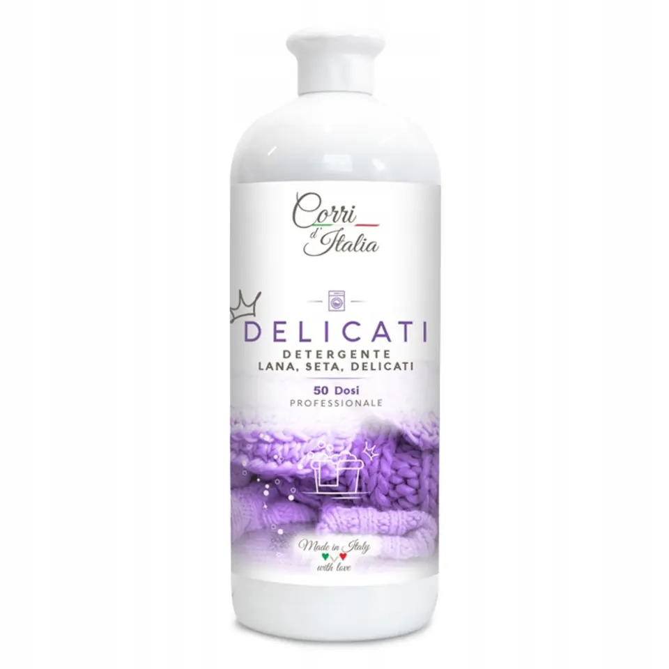 ⁨Corri d'Italia Płyn do prania Delicati 1000ml⁩ w sklepie Wasserman.eu