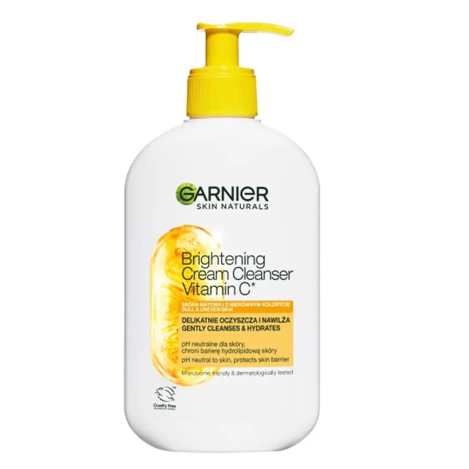 ⁨Garnier Skin Naturals Vitamin C rozświetlająca emulsja oczyszczająca do twarzy 250ml⁩ w sklepie Wasserman.eu