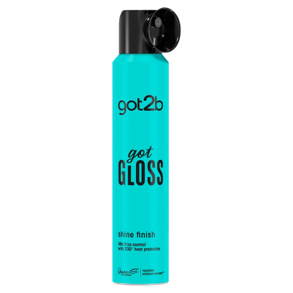 ⁨Got2B Got Gloss Shine Finish nabłyszczający spray do wykończenia fryzury 200ml⁩ w sklepie Wasserman.eu