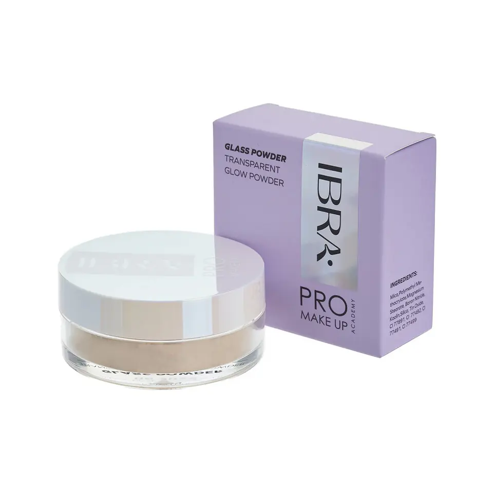 ⁨Ibra Glass Powder rozświetlający puder transparentny 5g⁩ w sklepie Wasserman.eu
