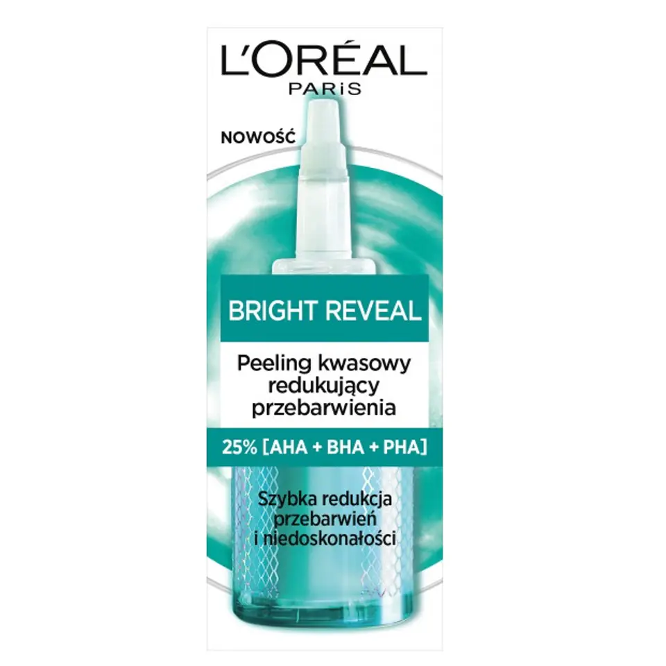 ⁨L'Oreal Paris Bright Reveal peeling kwasowy redukujący przebarwienia 25ml⁩ w sklepie Wasserman.eu