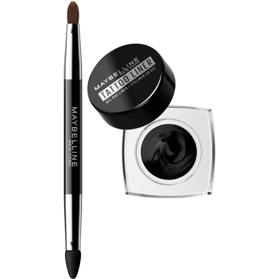 ⁨Maybelline Tattoo Liner Gel Pot żelowy eyeliner 950 Black 3g⁩ w sklepie Wasserman.eu