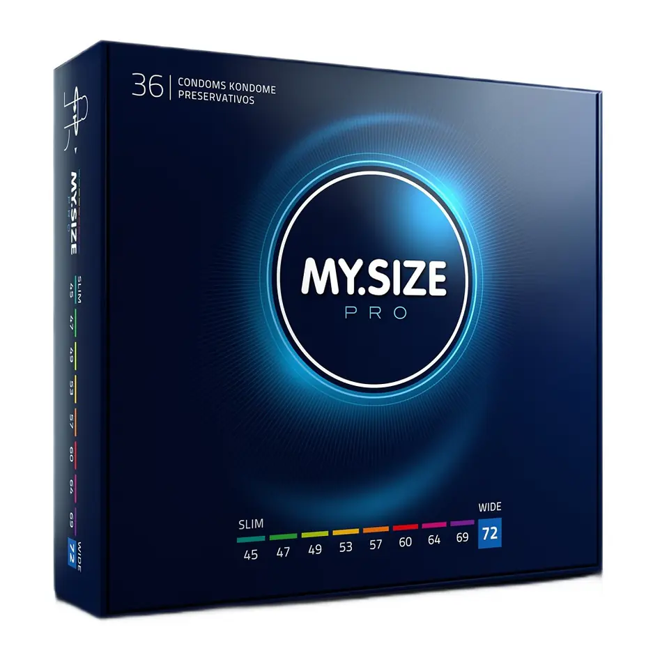 ⁨MY.SIZE PRO Condoms prezerwatywy 72mm 36szt⁩ w sklepie Wasserman.eu