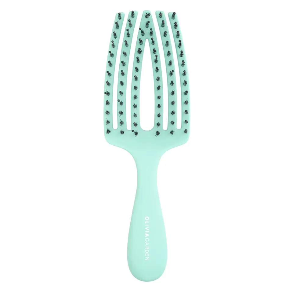 ⁨Olivia Garden FingerBrush Mini Care Kids szczotka do włosów Mint⁩ w sklepie Wasserman.eu