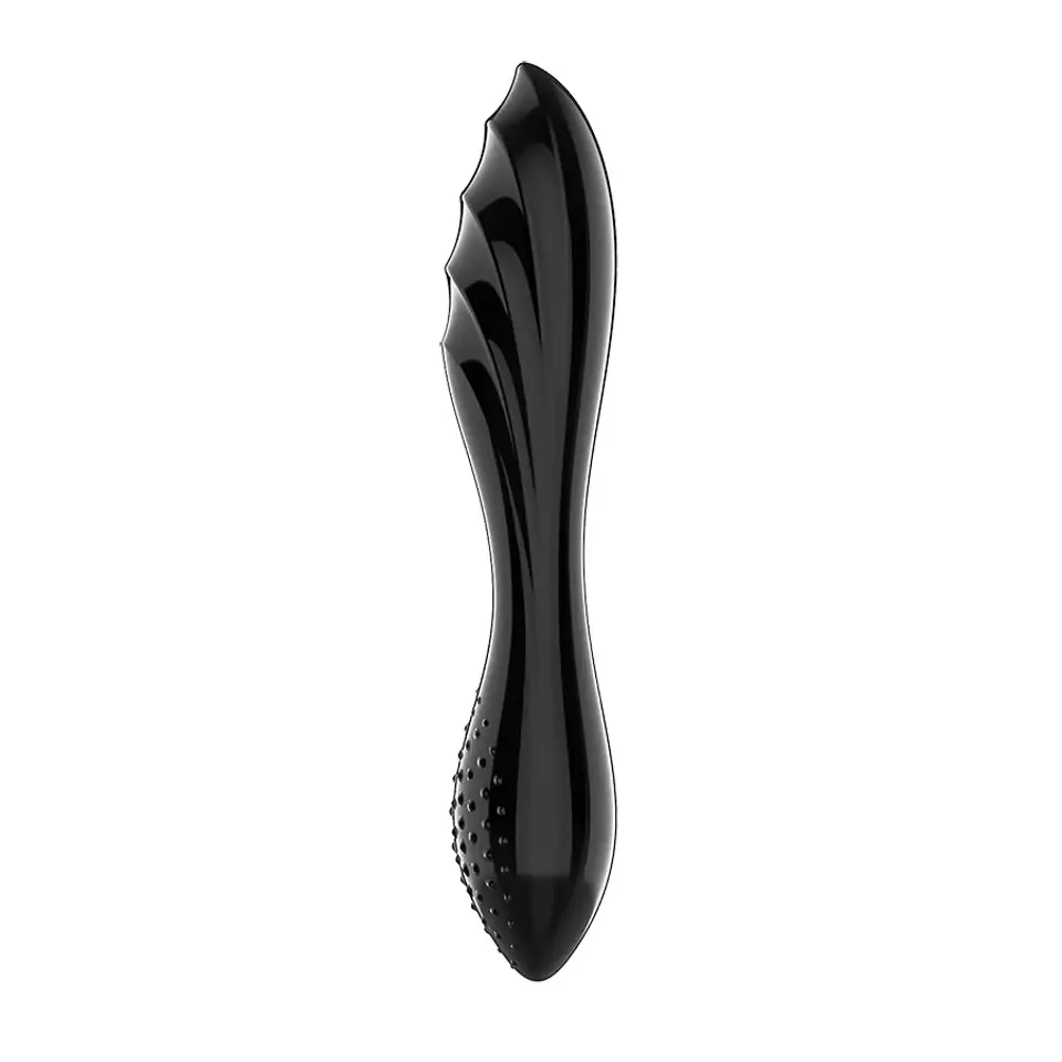 ⁨Satisfyer Dazzling Crystal 1 dildo szklane Black⁩ w sklepie Wasserman.eu