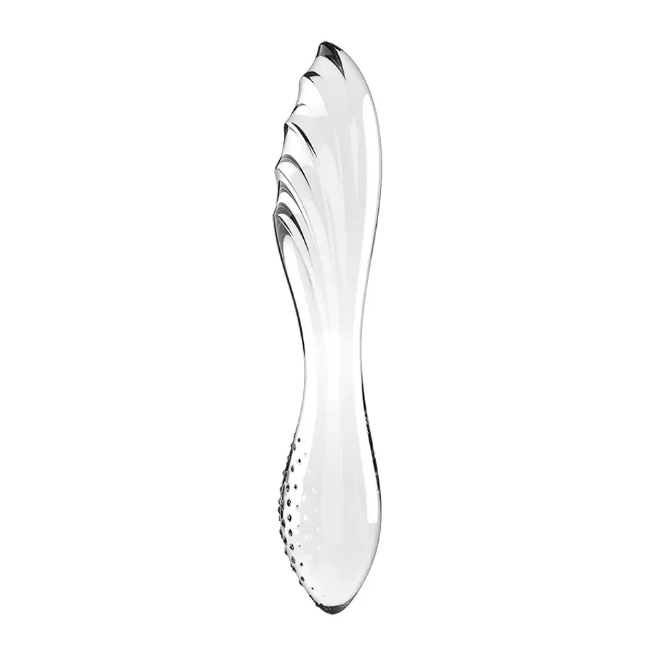 ⁨Satisfyer Dazzling Crystal 1 dildo szklane Transparent⁩ w sklepie Wasserman.eu