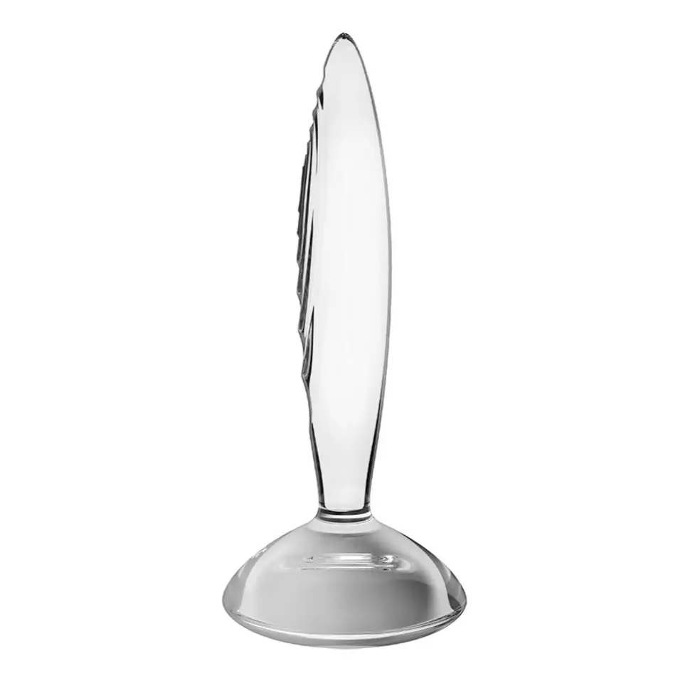 ⁨Satisfyer Sparkling Crystal dildo szklane Transparent⁩ w sklepie Wasserman.eu