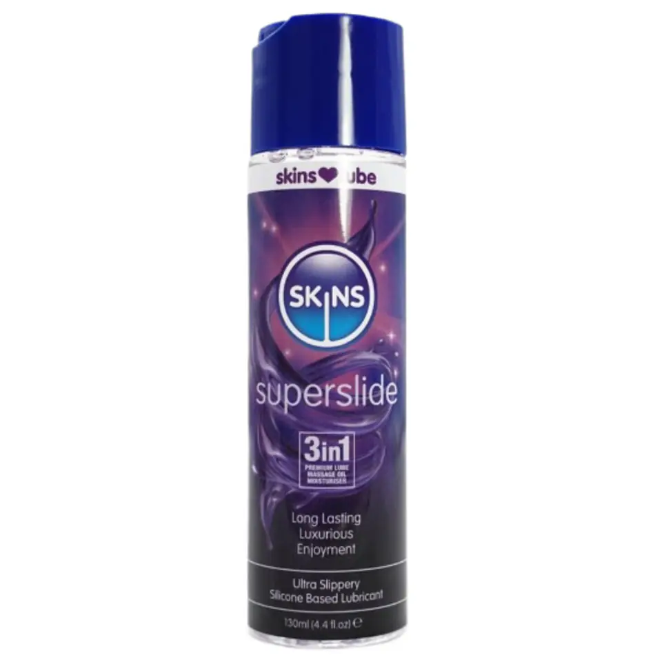 ⁨Skins Lube Superslide żel intymny na bazie silikonu 130ml⁩ w sklepie Wasserman.eu