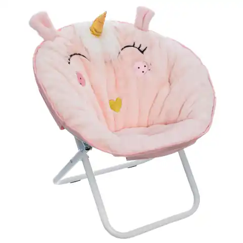 ⁨Fotel dla dzieci Unicorn różowy⁩ w sklepie Wasserman.eu