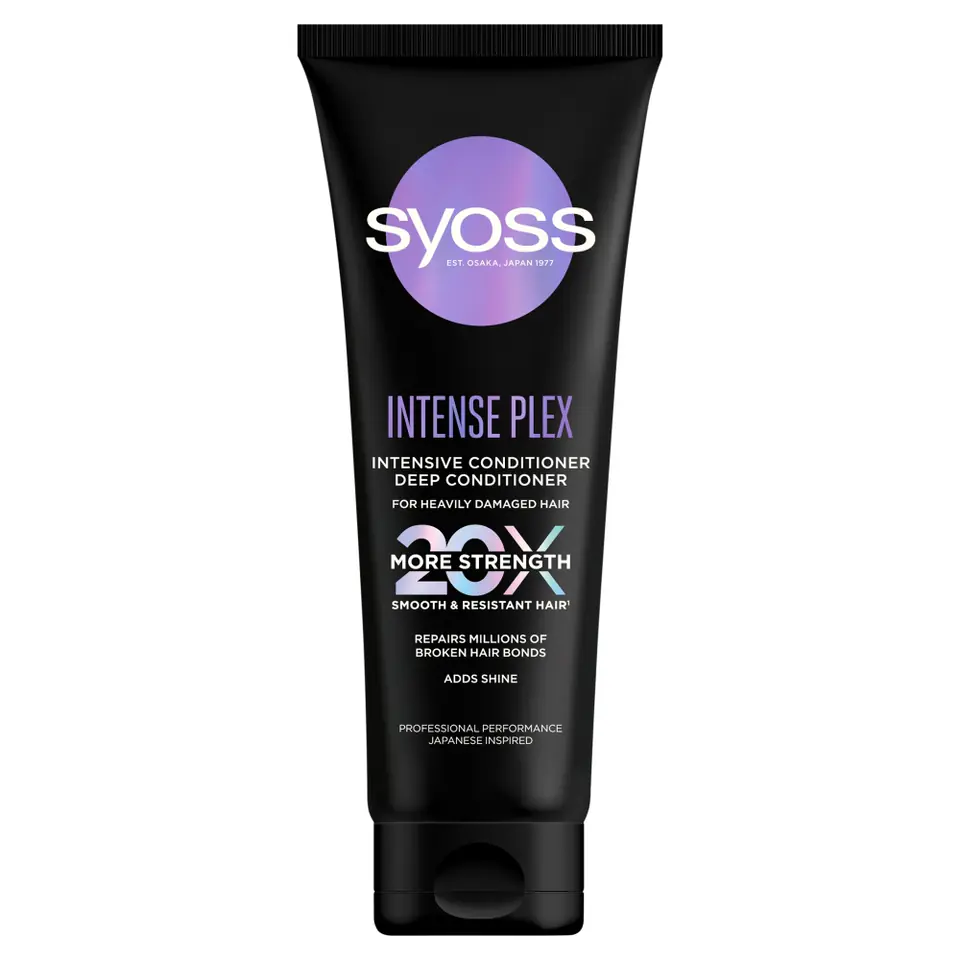 ⁨Syoss Intense Plex intensywna odżywka do włosów mocno zniszczonych 250ml⁩ w sklepie Wasserman.eu