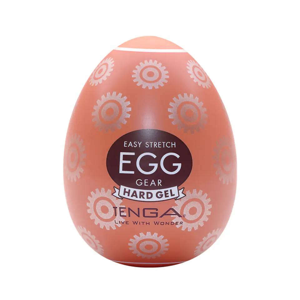 ⁨TENGA Easy Stetch Egg Gear jednorazowy masturbator w kształcie jajka⁩ w sklepie Wasserman.eu