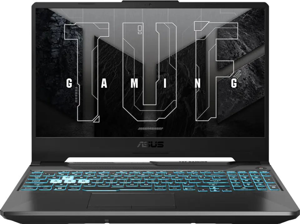 ⁨ASUS TUF Gaming A15 FA506NC-HN032W AMD Ryzen™ 5 7535HS Laptop 39.6 cm (15.6") Full HD 16 GB DDR5-SDRAM 1 TB SSD NVIDIA GeForce RTX 3050 Wi-Fi 6E (802.11ax) Black⁩ at Wasserman.eu