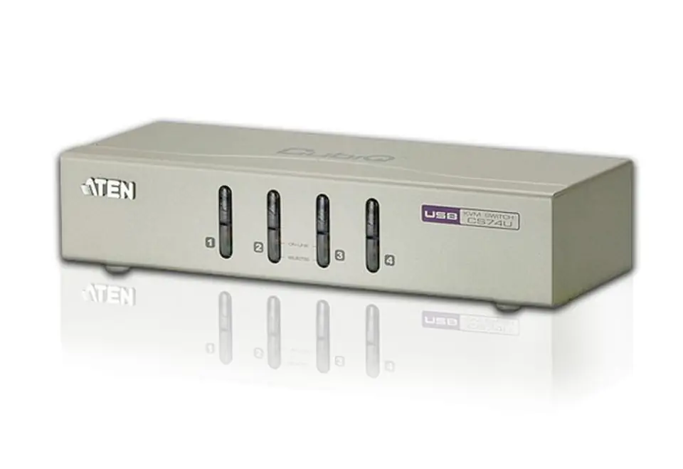 Aten 4 port USB KVM + Audio w sklepie Wasserman.eu