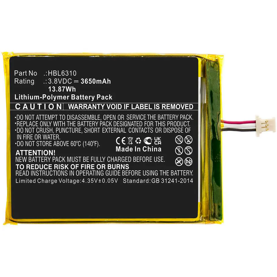 ⁨CoreParts Battery 13.87Wh Li-Polymer⁩ w sklepie Wasserman.eu