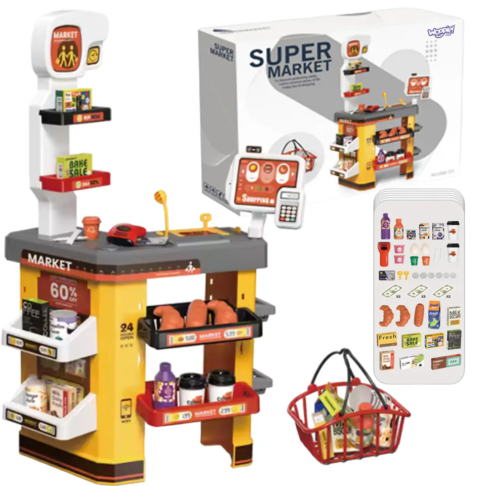 ⁨WOOPIE Interaktywny  Super Market dla Dzieci Akcesoria⁩ w sklepie Wasserman.eu