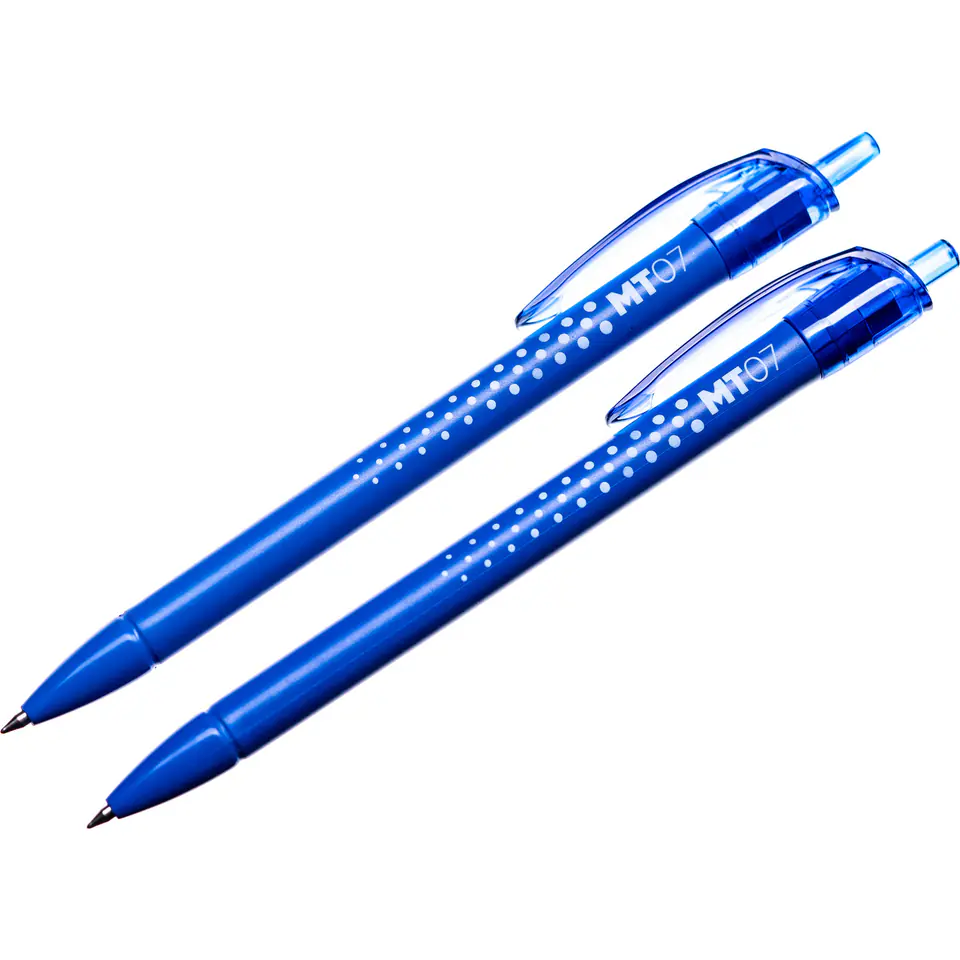 ⁨Długopis automatyczny niebieski MT07/C 464-002 RYSTOR⁩ w sklepie Wasserman.eu