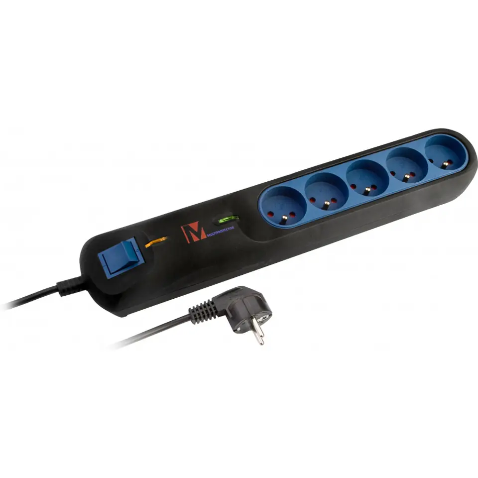 ⁨Power strip LESTAR LF-2001A Black (2.5 m)⁩ at Wasserman.eu