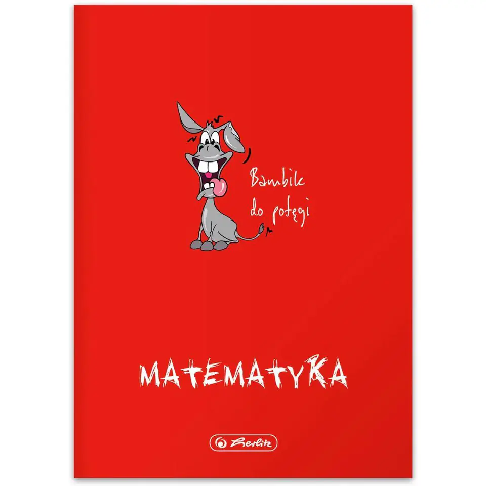 ⁨Zeszyt szkolny przedmiotowy A5 60 kartek w kratkę 70g MATEMATYKA 9500011 HERLITZ⁩ w sklepie Wasserman.eu