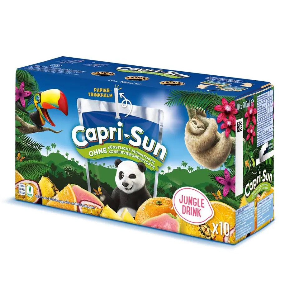 ⁨Capri Sun Jungle Drink 10 szt⁩ w sklepie Wasserman.eu