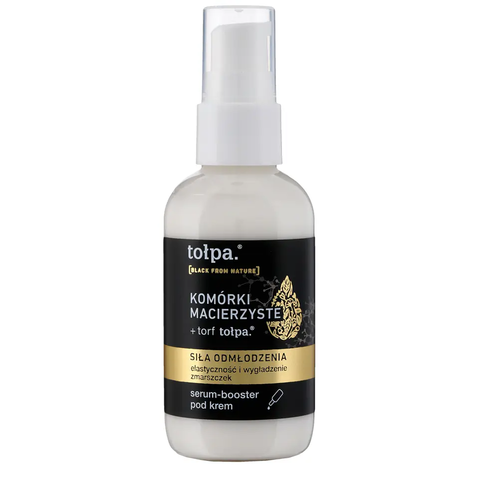 ⁨TOŁPA Black From Nature Serum booster pod krem - siła odmłodzenia 75 ml⁩ w sklepie Wasserman.eu