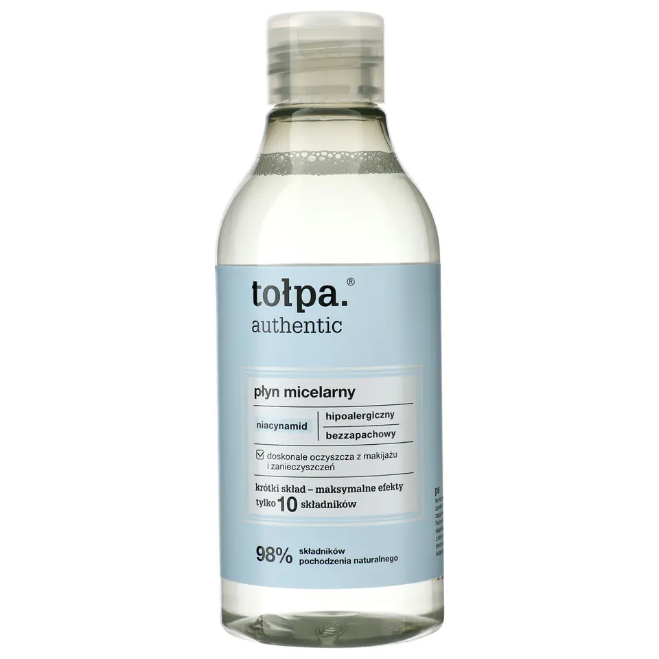 ⁨TOŁPA Authentic Płyn micelarny do demakijażu 300 ml⁩ w sklepie Wasserman.eu