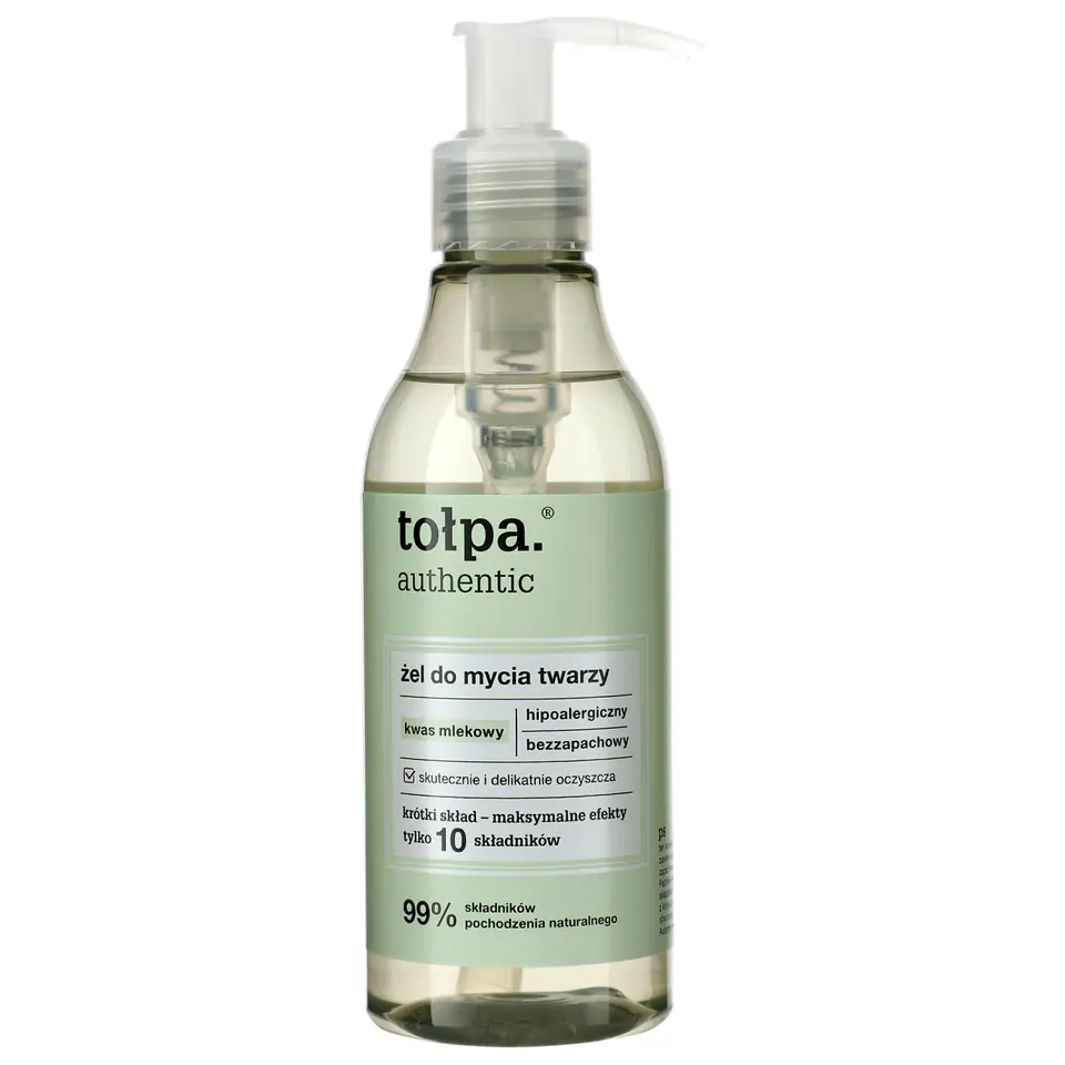 ⁨TOŁPA Authentic Żel do mycia twarzy  195 ml⁩ w sklepie Wasserman.eu