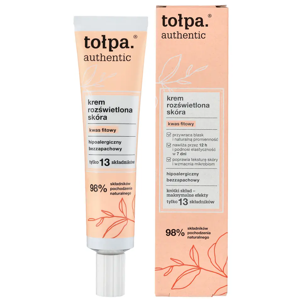 ⁨TOŁPA Authentic Krem do twarzy - rozświetlona skóra 40 ml⁩ w sklepie Wasserman.eu