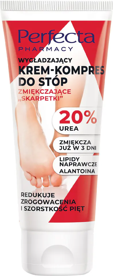 ⁨PERFECTA Wygładzający Krem - kompres do stóp zmiękczające skarpetki⁩ w sklepie Wasserman.eu