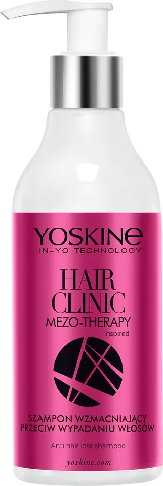 ⁨YOSKINE Hair Clinic Mezo Therapy  Szampon wzmacniający przeciw wypadaniu włosów⁩ w sklepie Wasserman.eu
