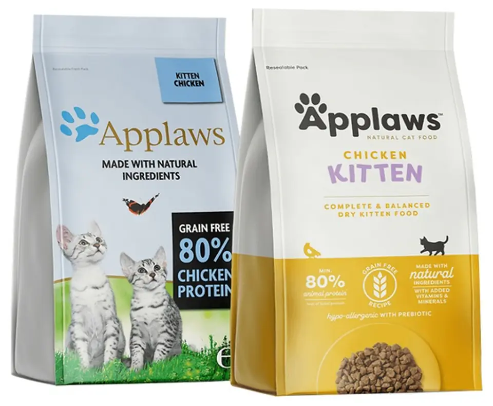 ⁨APPLAWS Dry food for kittens Chicken [4021] 2kg⁩ at Wasserman.eu