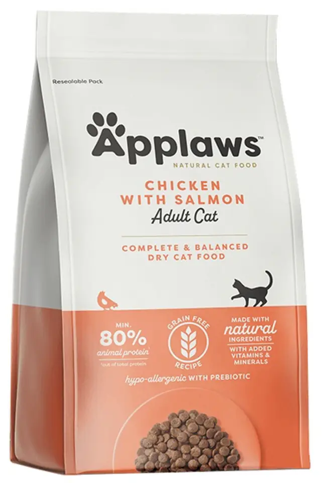 ⁨APPLAWS Dry Food Chicken and Salmon [4003] 400g⁩ at Wasserman.eu