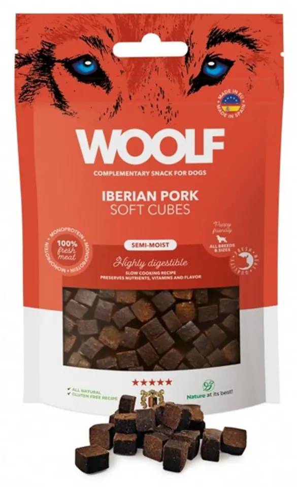 ⁨Woolf Soft Cubes Iberian Pork 100g⁩ w sklepie Wasserman.eu