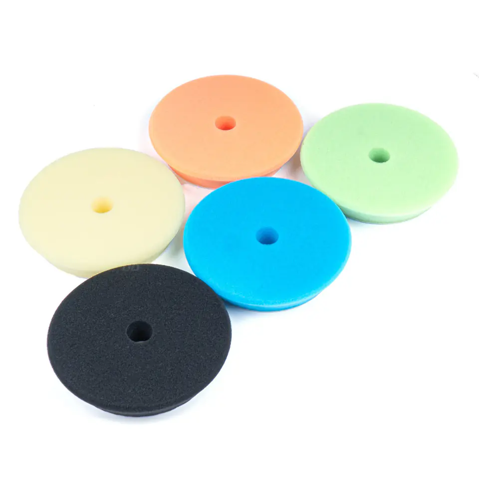⁨Zestaw gąbek do polerowania gąbki polerskie 5 szt. 125 mm/ 150 mm amio-03709⁩ w sklepie Wasserman.eu