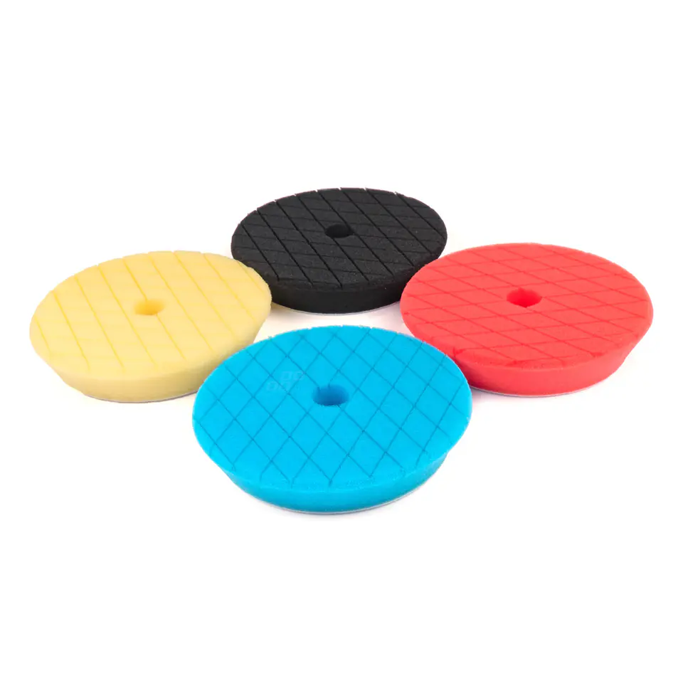 ⁨Zestaw do polerowania gąbki polerskie 4 szt. 125 mm/ 150 mm amio-03711⁩ w sklepie Wasserman.eu