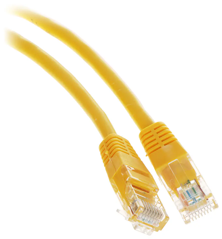 ⁨PATCHCORD RJ45/1.0-YELLOW 1.0 m CONOTECH⁩ w sklepie Wasserman.eu