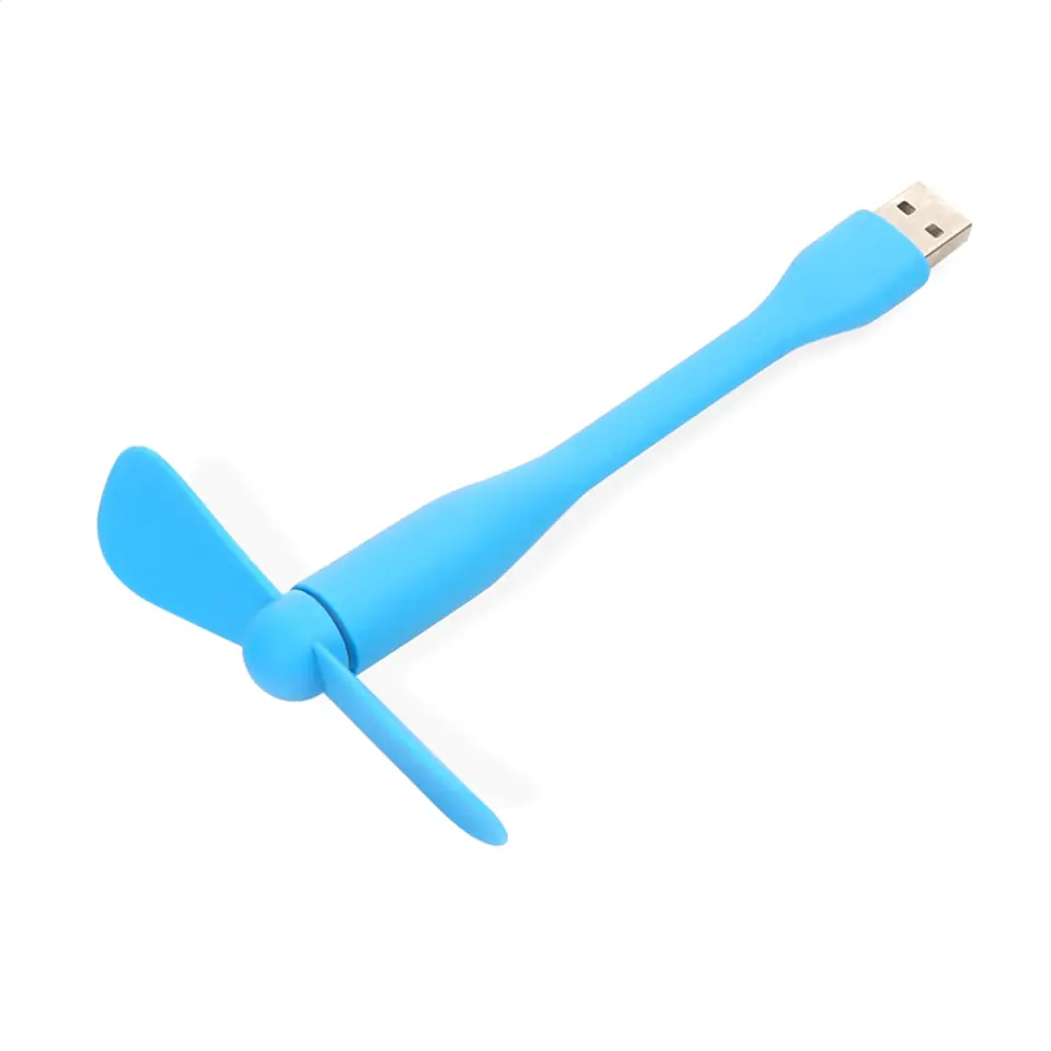 ⁨OMEGA USB FAN WENTYLATOR BLUE [43477]⁩ w sklepie Wasserman.eu