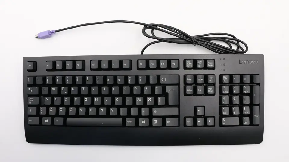 ⁨Lenovo Keyboard PS2 BK DEN⁩ w sklepie Wasserman.eu